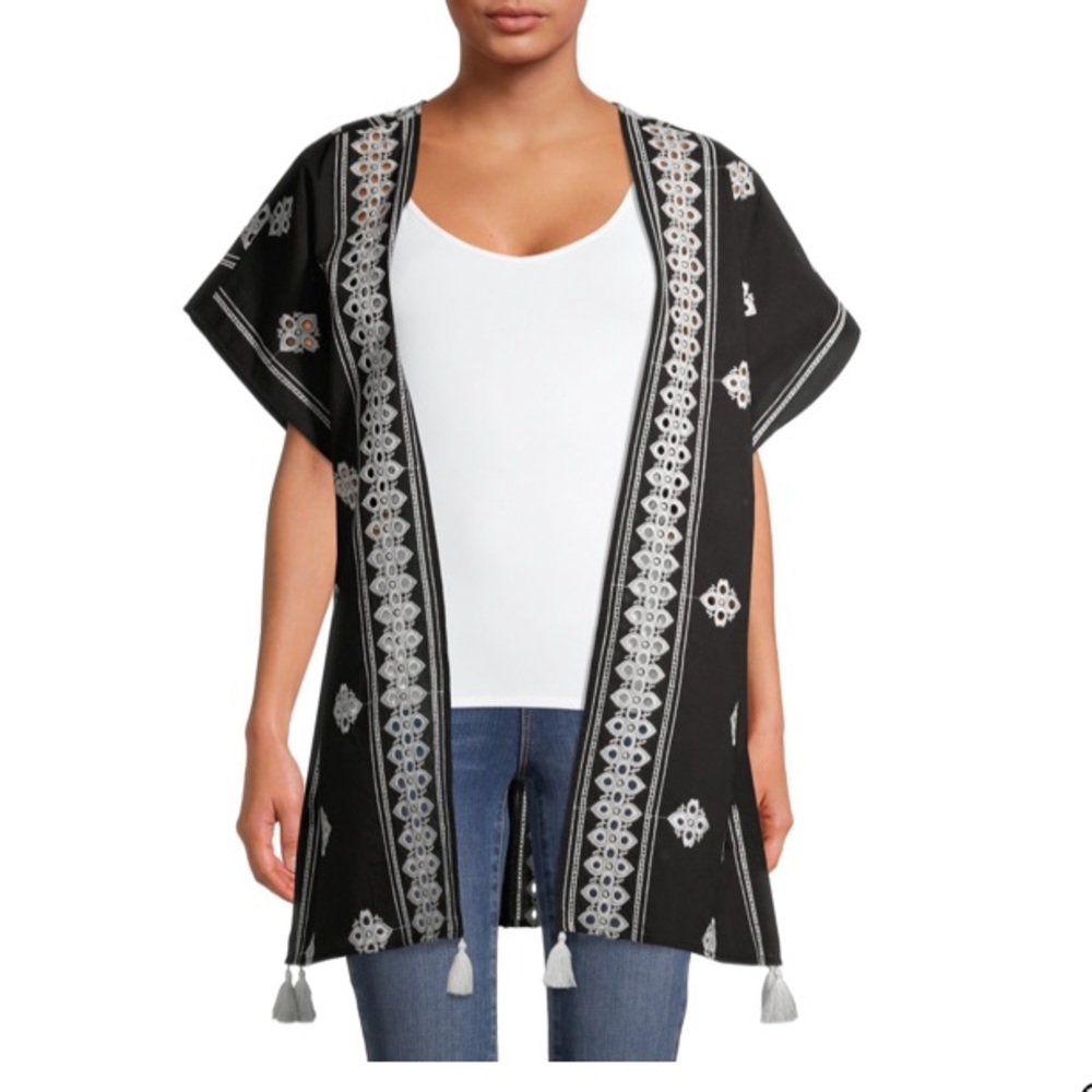 Embroidered Kimono